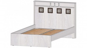 КОСТА-РИКА Кровать 1200 с основанием (анкор светлый) в Снежинске - snezhinsk.mebel24.online | фото