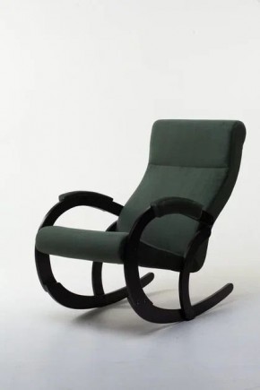 Кресло-качалка КОРСИКА 34-Т-AG (зеленый) в Снежинске - snezhinsk.mebel24.online | фото 1