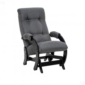 Кресло-качалка Модель 68 (Leset Футура) Венге, ткань Malmo 95 в Снежинске - snezhinsk.mebel24.online | фото