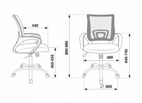 Кресло компьютерное CH-695N/SL/BLACK в Снежинске - snezhinsk.mebel24.online | фото