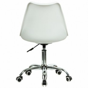 Кресло стул BRABIX "Eames MG-310 CH", хром, пластик белый, ткань серая, 532924 в Снежинске - snezhinsk.mebel24.online | фото 4