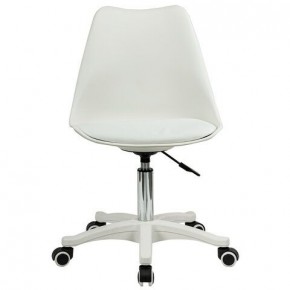 Кресло стул BRABIX "Eames MG-310 PL", пластик белый, экокожа белая, 532926 в Снежинске - snezhinsk.mebel24.online | фото 1