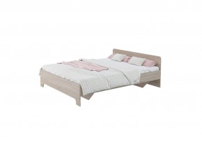 Кровать 1,6 VICTOR + основание (Сонома) в Снежинске - snezhinsk.mebel24.online | фото 2
