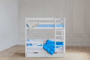 Кровать двухъярусная без крыши 80*160 Белый в Снежинске - snezhinsk.mebel24.online | фото 4