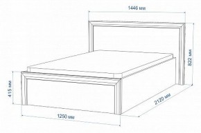 Кровать полутораспальная Нобиле Кр-120 в Снежинске - snezhinsk.mebel24.online | фото 3