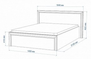 Кровать полутораспальная Нобиле Кр-140 в Снежинске - snezhinsk.mebel24.online | фото 3