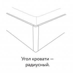 Кровать "Милана" с мягкой спинкой БЕЗ основания 1200х2000 в Снежинске - snezhinsk.mebel24.online | фото 3