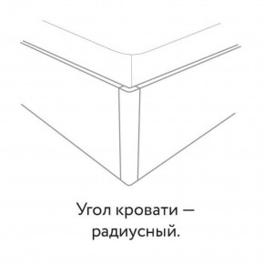 Кровать "Сандра" БЕЗ основания 1400х2000 в Снежинске - snezhinsk.mebel24.online | фото 3