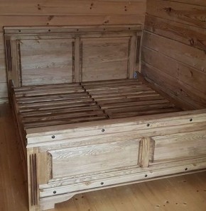 Кровать "Викинг 01" 1800 массив в Снежинске - snezhinsk.mebel24.online | фото 2
