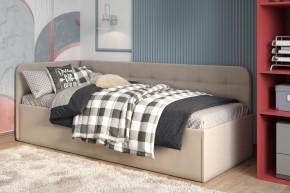 Кровать Зарина угловая Newtone light beige угол правый в Снежинске - snezhinsk.mebel24.online | фото 1