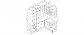 Кухня угловая Элеганция 2200*1700 (Стол. 38мм) в Снежинске - snezhinsk.mebel24.online | фото 2
