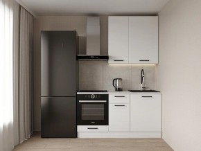 Кухонный гарнитур Белый Глянец 1600 h950 (Стол. 38мм) в Снежинске - snezhinsk.mebel24.online | фото 1