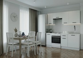 Кухонный гарнитур Белый Глянец 2000 (Стол. 38мм) в Снежинске - snezhinsk.mebel24.online | фото 1