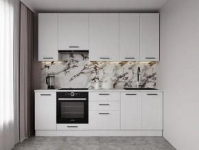 Кухонный гарнитур Белый Глянец 2400 h950 (Стол. 38мм) в Снежинске - snezhinsk.mebel24.online | фото