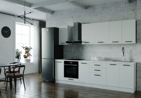 Кухонный гарнитур Белый Глянец 2800 (Стол. 38мм) в Снежинске - snezhinsk.mebel24.online | фото