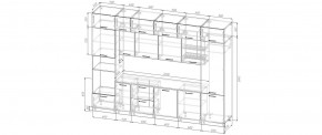 Кухонный гарнитур Бланка 3400 (Стол. 26мм) в Снежинске - snezhinsk.mebel24.online | фото 2