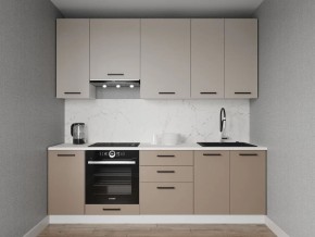 Кухонный гарнитур Каппучино 2400 h950 (Стол. 38мм) в Снежинске - snezhinsk.mebel24.online | фото