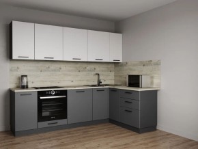 Кухонный гарнитур Меренга 2600*1600 (Стол. 38мм) в Снежинске - snezhinsk.mebel24.online | фото