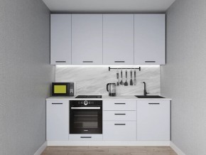 Кухонный гарнитур Смоки 2200 h950 (Стол. 38 мм) в Снежинске - snezhinsk.mebel24.online | фото