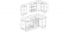 Кухонный гарнитур Старое Дерево 2200*1000 (Стол. 38мм) в Снежинске - snezhinsk.mebel24.online | фото 2