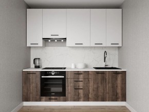 Кухонный гарнитур Старое Дерево 2400 h950 (Стол. 38мм) в Снежинске - snezhinsk.mebel24.online | фото 1