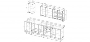 Кухонный гарнитур Старое Дерево 2800 (Стол. 26мм) в Снежинске - snezhinsk.mebel24.online | фото 2