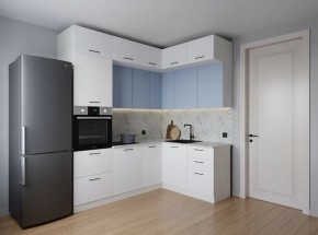 Кухонный гарнитур угловой Капри 2200*1700 (Стол. 26мм) в Снежинске - snezhinsk.mebel24.online | фото 1