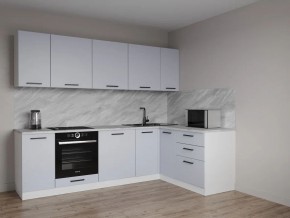 Кухонный гарнитур угловой Смоки 2600*1600 (Стол. 26мм) в Снежинске - snezhinsk.mebel24.online | фото