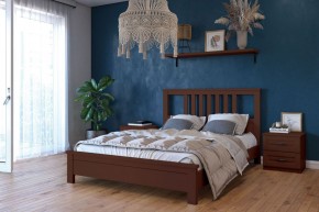 ЛАУРА Кровать из массива 1400 в Снежинске - snezhinsk.mebel24.online | фото 1