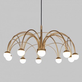 Люстра на штанге Eurosvet Ragno 90030/10 LED золото в Снежинске - snezhinsk.mebel24.online | фото 4