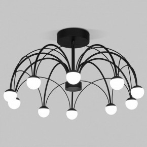 Люстра на штанге Eurosvet Ragno 90035/10 LED черный в Снежинске - snezhinsk.mebel24.online | фото