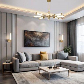 Люстра на штанге Eurosvet Stark 50386 LED латунь в Снежинске - snezhinsk.mebel24.online | фото 3