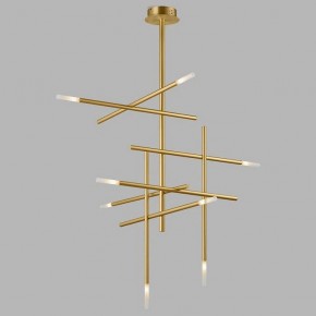 Люстра на штанге Imperiumloft Traverse Gold TRAVERSE01 в Снежинске - snezhinsk.mebel24.online | фото