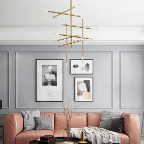 Люстра на штанге Imperiumloft Traverse Gold TRAVERSE01 в Снежинске - snezhinsk.mebel24.online | фото 4