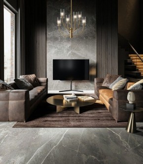 Люстра на штанге Maytoni Arco MOD223PL-06BS в Снежинске - snezhinsk.mebel24.online | фото 4