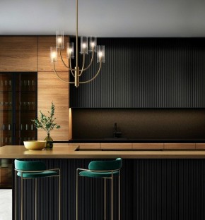 Люстра на штанге Maytoni Arco MOD223PL-06BS в Снежинске - snezhinsk.mebel24.online | фото 6