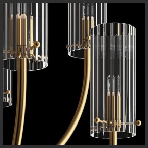 Люстра на штанге Maytoni Arco MOD223PL-08BS в Снежинске - snezhinsk.mebel24.online | фото 5