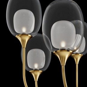 Люстра на штанге Maytoni Aura MOD016PL-08BS в Снежинске - snezhinsk.mebel24.online | фото 4