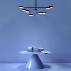 Люстра на штанге Maytoni Fad MOD070PL-L48B3K в Снежинске - snezhinsk.mebel24.online | фото 6