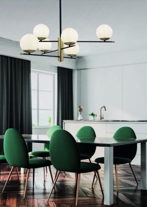 Люстра на штанге Maytoni Nostalgia MOD048PL-06G в Снежинске - snezhinsk.mebel24.online | фото 3