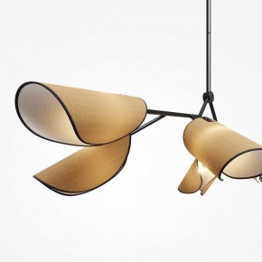Люстра на штанге Maytoni Organic MOD225PL-06B в Снежинске - snezhinsk.mebel24.online | фото 5