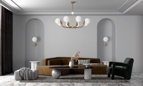 Люстра на штанге Maytoni Rendez-vous MOD109PL-08BS в Снежинске - snezhinsk.mebel24.online | фото 2