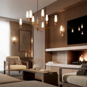 Люстра на штанге Odeon Light Lolla 6625/8 в Снежинске - snezhinsk.mebel24.online | фото 4