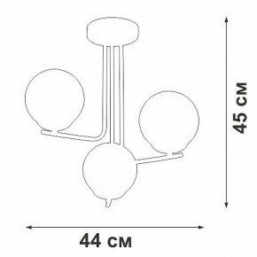 Люстра на штанге Vitaluce V49420 V49420-8/3PL в Снежинске - snezhinsk.mebel24.online | фото 2