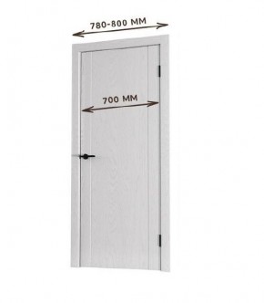 Межкомнатная дверь Bolivar Каньон браун (комплект) 700 в Снежинске - snezhinsk.mebel24.online | фото