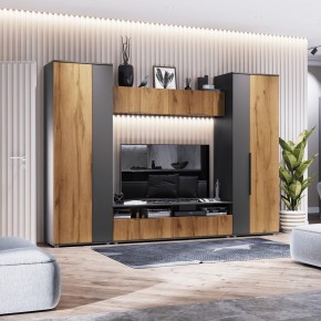 МОНИКА Гостиная 3000 (темно серый) в Снежинске - snezhinsk.mebel24.online | фото 1