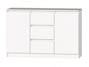 МС "Хилтон" Комод №4 1200 (белый текстурный) в Снежинске - snezhinsk.mebel24.online | фото 2