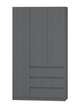 МС "Хилтон" Шкаф №2 1200 (Графит) в Снежинске - snezhinsk.mebel24.online | фото 2