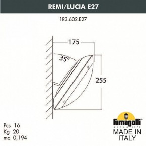 Накладной светильник Fumagalli Lucia 1R3.602.000.AYE27 в Снежинске - snezhinsk.mebel24.online | фото 2
