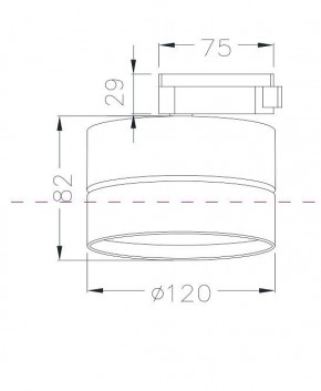Накладной светильник Maytoni ONDA TR007-1-18W3K-B в Снежинске - snezhinsk.mebel24.online | фото 4